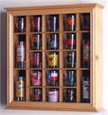 21 Shot Glass  Shooter Display Case Cabinet