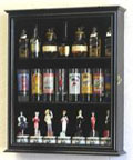 Tall Shot Glass  Shooter Display Case Cabinet