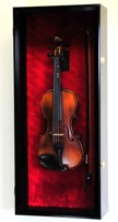 Violin Display Case Cabinet  w/ UV Acrylic Door - Lockable