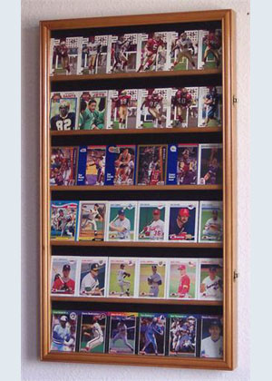 Sports / Trading 36 Card Display Case Cabinet