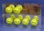 WALL MOUNT SOFTBALL ACRYLIC DISPLAY CASE FOR UP TO 8 BALLS