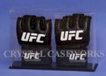 UFC ULTIMATE FIGHTING CHAMPIONSHIP DOUBLE FIGHT GLOVE DISPLAY CASE